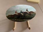 Kapstok met paardenmotief (vintage), Ophalen of Verzenden, Hout, Wandkapstok, Minder dan 100 cm