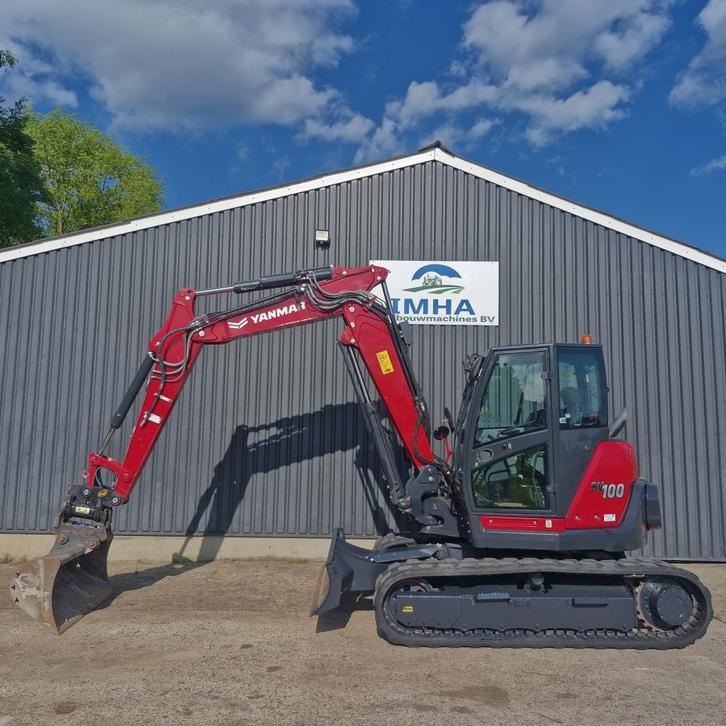 Yanmar SV100-2A-2PB, Zakelijke goederen, Machines en Bouw | Kranen en Graafmachines, Graafmachine, Ophalen of Verzenden