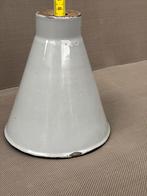 Vintage Philips Emaille Lampenkapje Grijs, Antiek en Kunst, Ophalen of Verzenden