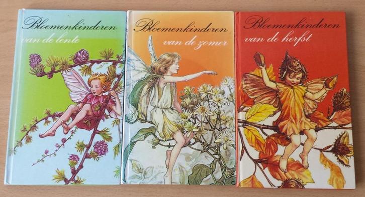 3 Flower Fairies / Bloemenkinderen boekjes - C.M. Barker, Boeken, Prentenboeken en Plaatjesalbums, Gelezen, Prentenboek, Ophalen of Verzenden