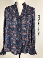POM Amsterdam Blouse  (mt: 40) 10,3/8045, Maat 38/40 (M), POM Amsterdam, Blauw, POM Amsterdam