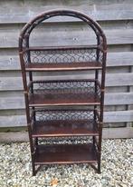 Prachtige vintage rotan/bamboe boogkast., Ophalen of Verzenden, Huis en Inrichting