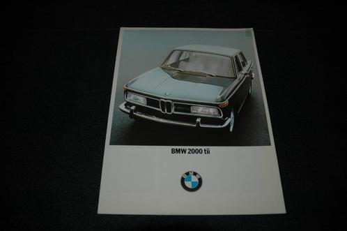 BMW 2000 tii  -  Grote folder uit 1971, Boeken, Auto's | Folders en Tijdschriften, Zo goed als nieuw, BMW, Verzenden