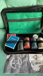 Casino poker traveller set in etui, Hobby en Vrije tijd, Gezelschapsspellen | Kaartspellen, Ophalen of Verzenden, Nieuw, Onbekend