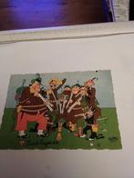 SANS. LEGENDE. JAGERS RICHTEN OP KONIJNTJE, Ophalen of Verzenden, Sterren en Beroemdheden