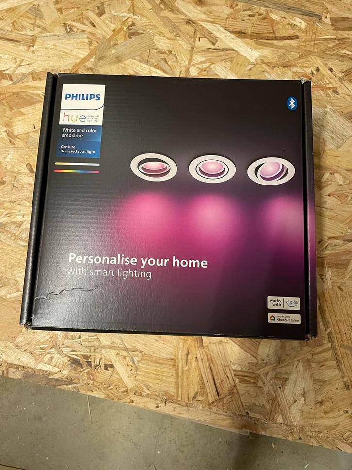 21x Philips Hue Centura Inbouwspots - Nieuw in Doos!, Huis en Inrichting, Lampen | Losse lampen, Nieuw, Led-lamp, Minder dan 30 watt