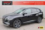 Hyundai Tucson 1.6 T-GDI 230PK HEV N Line Sky Open-dak/Stoel, Auto's, 12 maanden, Gebruikt, 4 cilinders, Zwart