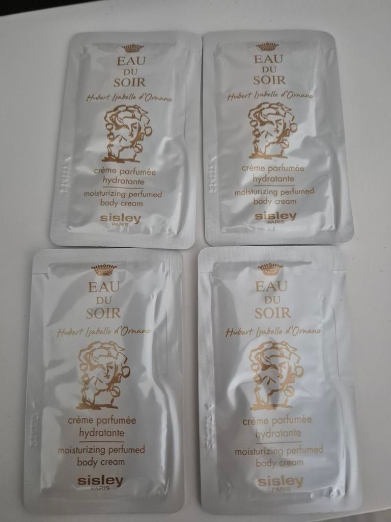 Sisley Eau de Soir Body Cream 4 x 8 ml, Ophalen of Verzenden, Nieuw, Bodylotion, Crème of Olie