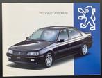 Peugeot 405 MI 16 brochure 1993, Ophalen of Verzenden, Gelezen, Peugeot