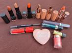 Blush, lipsticks, wenkbrauwpotlood, oogschaduw, Sieraden, Tassen en Uiterlijk, Uiterlijk | Cosmetica en Make-up, Ophalen of Verzenden
