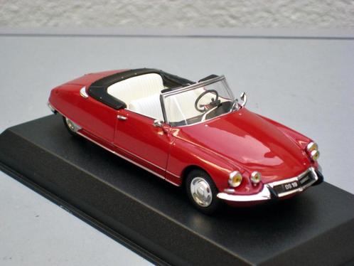 Citroen DS 19 cabriolet 1965 rood Norev 1:43, Hobby en Vrije tijd, Modelauto's | 1:43, Nieuw, Auto, Norev, Ophalen of Verzenden