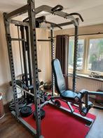 Powertec fitnessrack, Ophalen, Benen, Gebruikt, Krachtstation