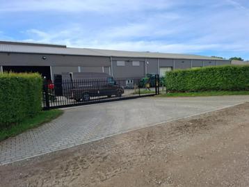 schuifpoort 4x1.80 zwart  beschikbaar voor biedingen