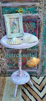 Shabby/India/Pink/Tafeltje, Ophalen of Verzenden