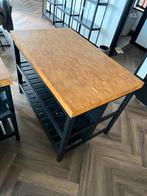 Ikea VADHOLMA keukenblok, Ophalen, 100 tot 150 cm, 75 cm of meer, Bruin