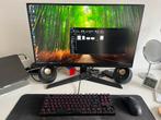 LG UltraGear 27GL850 Gaming Monitor - 1440p 144Hz, 101 t/m 150 Hz, Zo goed als nieuw, DisplayPort, 1 tot 2 ms