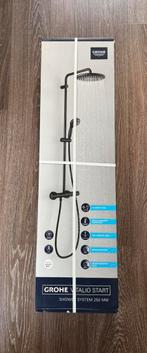 Grohe regendouche, zwart, vitalio start 250mm compleet, Doe-het-zelf en Verbouw, Sanitair, Ophalen of Verzenden, Nieuw, Rvs, Douche