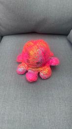 Knuffel octopus 2 kanten blij en boos, Ophalen of Verzenden, Zo goed als nieuw, Overige typen