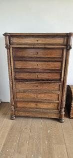 Kast antiek, Huis en Inrichting, Ophalen, Gebruikt, 50 tot 100 cm, 150 tot 200 cm