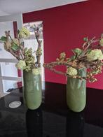 Twee prachtige vazen van Dutz, Verzenden, Nieuw, Glas, Minder dan 50 cm