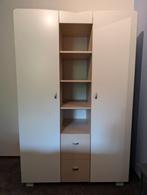 Kledingkast wit, Ophalen, Gebruikt, 100 tot 150 cm, Met deur(en)