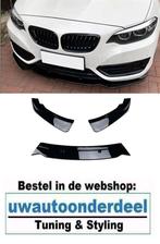 Sportline Spoiler Splitter Glans Zwart Voor Bmw 2 Serie F22