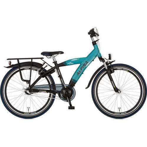 ALPINA Yabber JONGENS Pacific Blue Matt - Jet Black Metallic, Fietsen en Brommers, Fietsen | Jongens, Nieuw