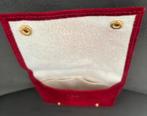 Cartier sieraden/reis etui, Minder dan 35 cm, Zo goed als nieuw, Rood, Minder dan 20 cm