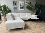 Hoekbank Teddy met Relaxfunctie | Crème (NIEUW + GARANTIE), Huis en Inrichting, Bank Bankstel Sofa Zithoek Lounge Longchair Ottomane Zit Zetel