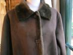 mj/NIEUW! AUVRY/lammy jas/winterjas/fake faux/maat 46/bruin, Bruin, Verzenden, Maat 46/48 (XL) of groter, Nieuw