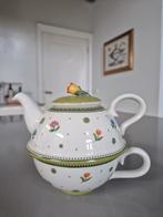Tea for one theepotje Villeroy en Boch Farmers Spring, Ophalen of Verzenden