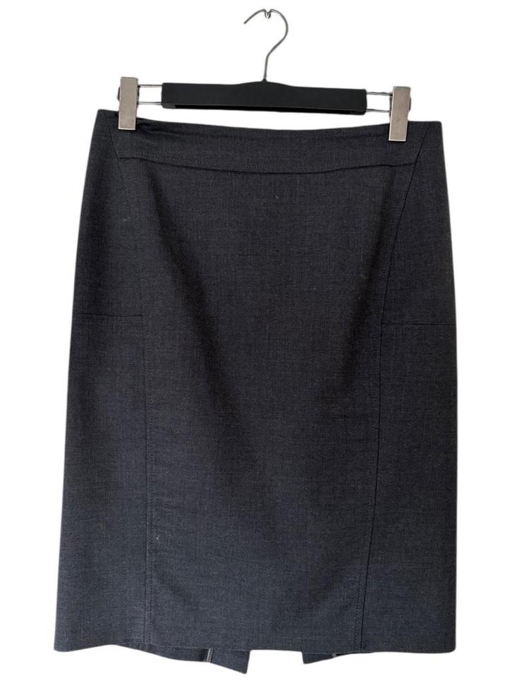 Brunello Cucinelli rok M, Kleding | Dames, Rokken, Zo goed als nieuw, Maat 38/40 (M), Grijs, Onder de knie, Ophalen of Verzenden