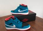 Jordan 1 mid tropical teal (44), Kleding | Heren, Schoenen, Ophalen of Verzenden, Zo goed als nieuw