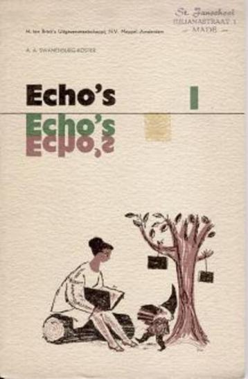 Serie oude schoolleesboekjes Echo's uit 1964 - 1966 beschikbaar voor biedingen