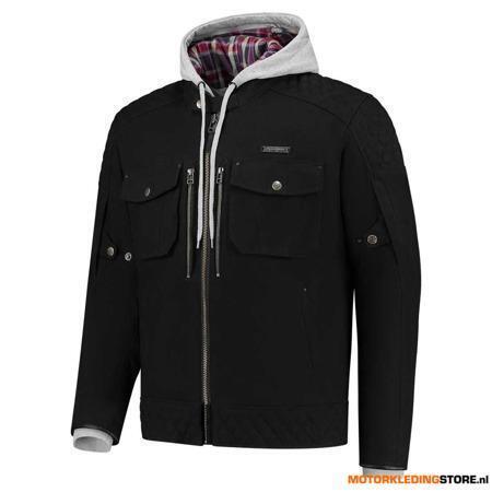 Rusty Stitches Glenn Textiele Motorjas, Zwart, Motoren, Kleding | Motorkleding, Nieuw met kaartje, Ophalen of Verzenden