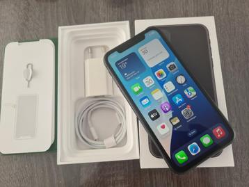 Bijna nieuw iPhone 11 128GB met 98% Batterij doos en kabell  beschikbaar voor biedingen