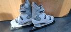 Nijdam Kunstschaats - Grace Glider Hardboot Wit/Zilver mt40, Ophalen of Verzenden, Zo goed als nieuw, IJshockeyschaatsen, Nijdam