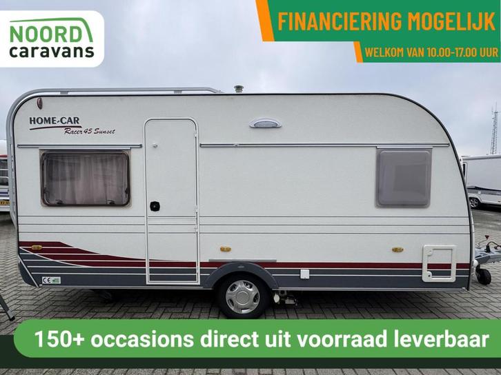 Home-car RACER 45 SUNSET, FRANSBED, RONDZIT, MOVER, VOORTENT, Caravans en Kamperen, Caravans, Bedrijf, tot en met 4, 750 - 1000 kg