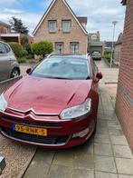 Citroën C5 1.6 THP Tourer 2011 Rood, Auto's, Citroën, Voorwielaandrijving, 15 km/l, Zwart, Leder en Stof