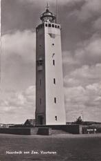 ansichtkaart Noordwijk aan zee Vuurtoren 1958, Verzamelen, 1940 tot 1960, Gelopen, Zuid-Holland, Verzenden