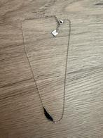 ZAG Bijoux Zilverkleurige Ketting met Veertje, Ophalen of Verzenden, Nieuw, Zilver, Met hanger