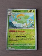 Paldea evolved 002/193 skiploom reverse, Ophalen of Verzenden, Zo goed als nieuw, Losse kaart, Foil