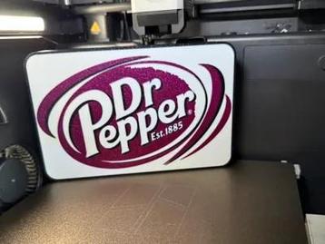 Dr Pepper Lichtreclame LED beschikbaar voor biedingen