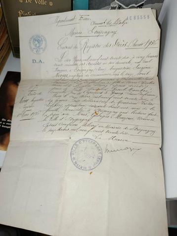 Franstalige brief. Frankrijk 1936 beschikbaar voor biedingen