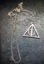 Harry Potter ketting met hanger, (3 relieken)., Met hanger, Verzenden, Nieuw, Zilver
