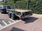 Aanhanger Tandemasser 3.00x1.30 (binnenmaat) geremd, Ophalen, Gebruikt