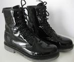 Dockers by Garly boots veterlaarsjes zwart lakleer maat 40, Zwart, Lage of Enkellaarzen, Ophalen of Verzenden, Zo goed als nieuw