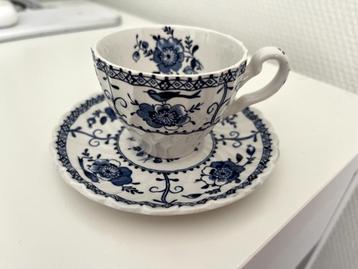 Johnson Bros Ironstone kop en schotel INDIES genuine handgra beschikbaar voor biedingen
