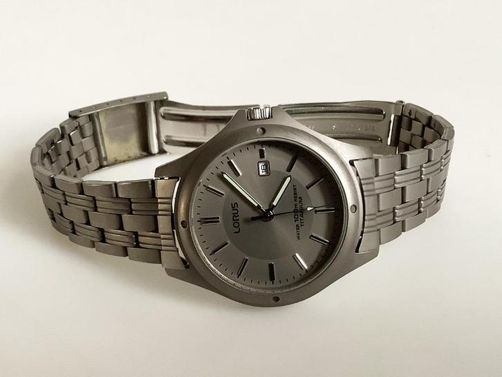 Horloge Lorus XD75EX9 Sports, Sieraden, Tassen en Uiterlijk, Horloges | Heren, Gebruikt, Polshorloge, Overige merken, Overige materialen