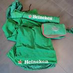 Heineken pakket. Strand tentje. Rugzak met koeltas, poncho., Ophalen of Verzenden, Zo goed als nieuw, Overige typen, Heineken